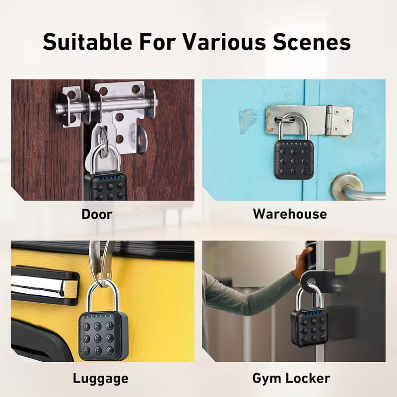 SmartiLock™ Code | Lucchetto Digitale a Pulsanti per Palestra
