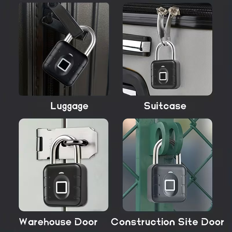 SmartiLock™ - Il Lucchetto Intelligente con Impronta Digitale